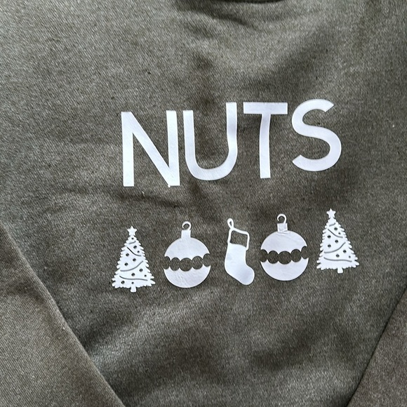 Men’s & women’s ugly sweater set. Chest & Nuts. Men’s xl women’s m - Picture 3 of 5